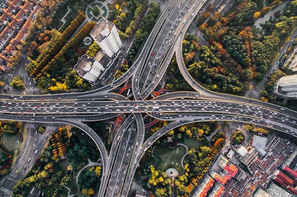 Ein ausgeprägtes Autobahnnetz