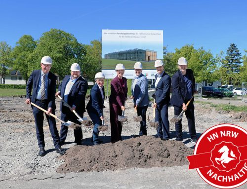 Spatenstich für Forschungsgewächshaus